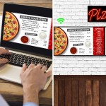 Digital Menu Board - 2 screen